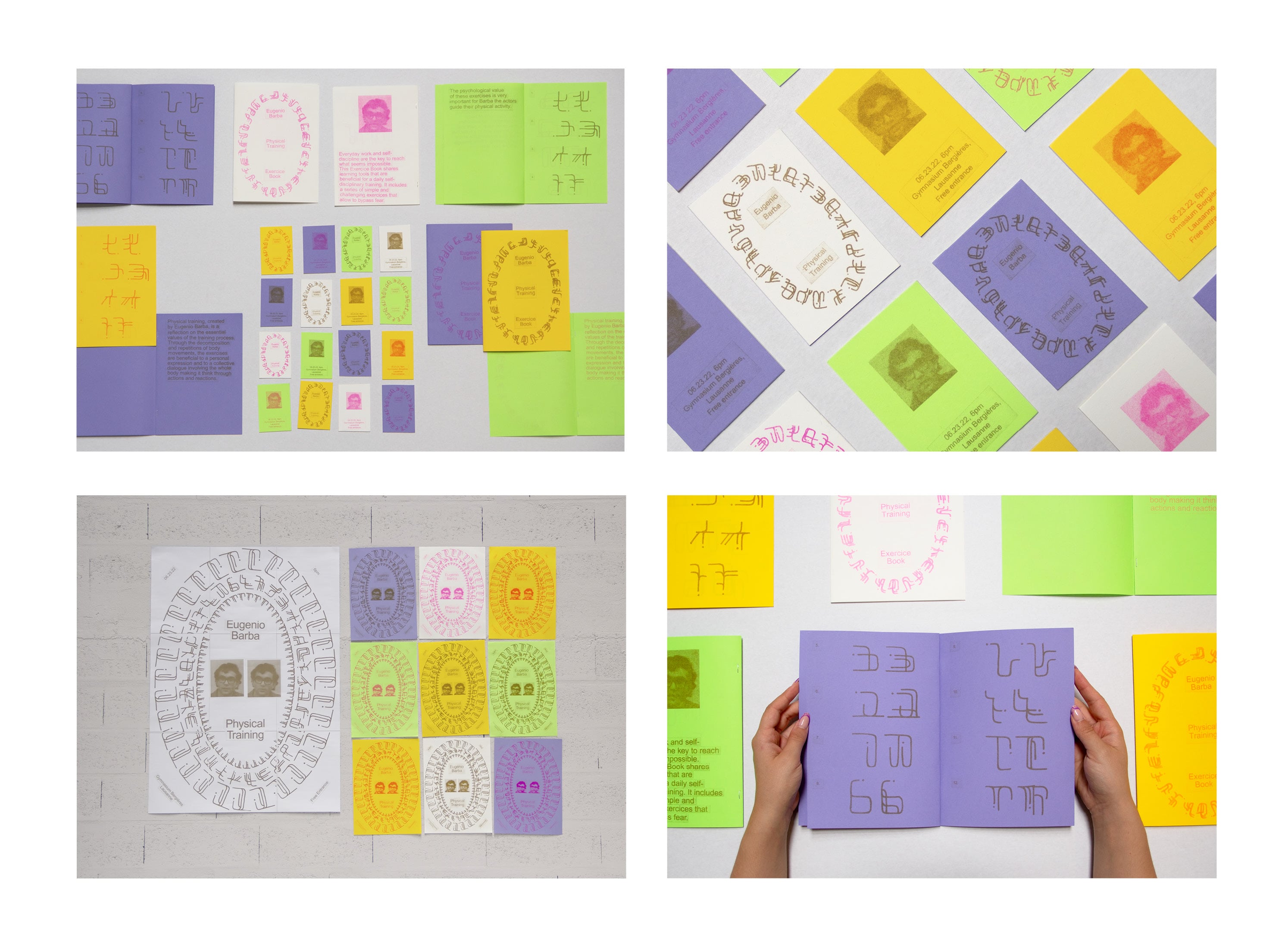 Physical Training | Visual Identity | Work with Laeticia Jakob | 2022